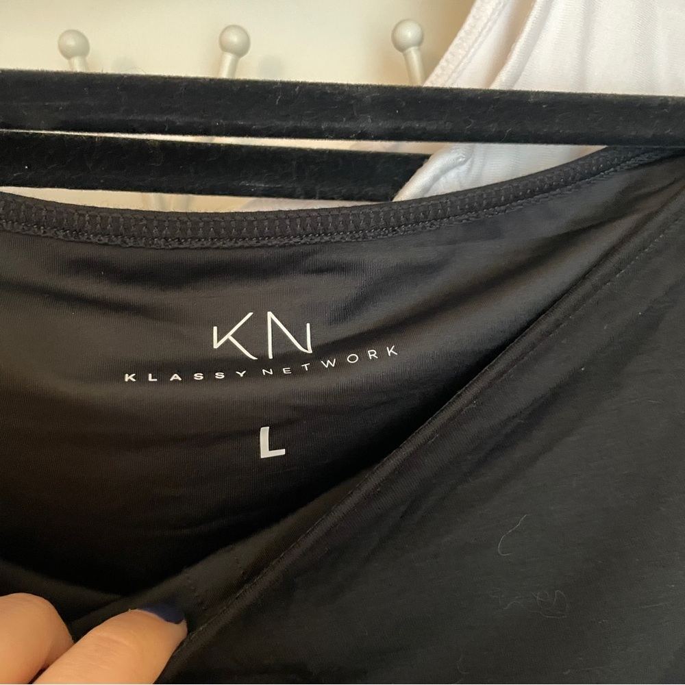 Klassy Network Off the Shoulder Brami bundle White XL black L - Picture 2 of 6